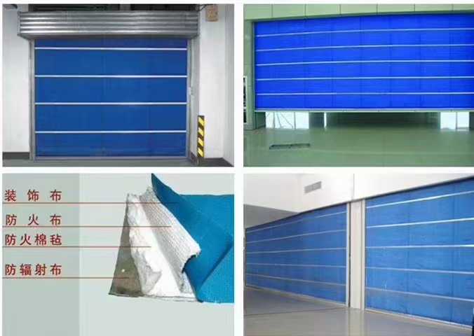 無機(jī)布防火門